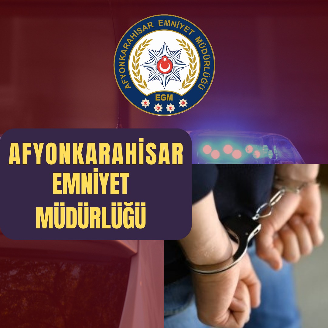 Afyonkarahisar Cezaevi Firarisi Uyuşturucu Suçlusunun Kaçışı Kısa Sürdü