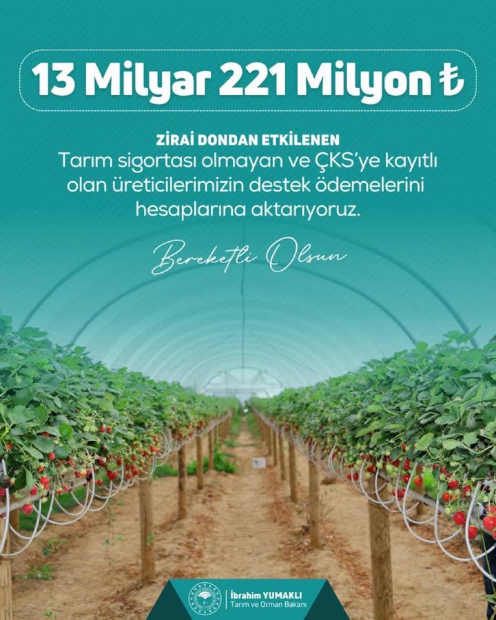 Sütçülerimize Destek Devam Ediyor: Zirai Don Felaketine Karşı Önlemler Alınıyor