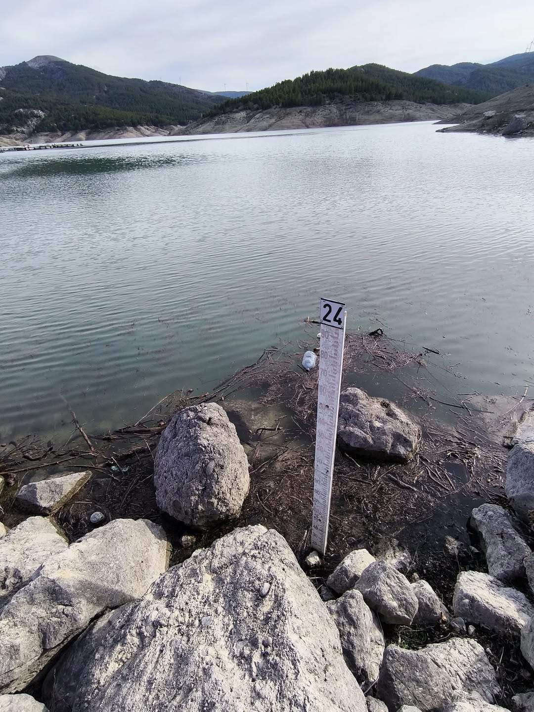 Uluborlu Barajı'nda Su Seviyesi 22,10 Metreye Ulaştı