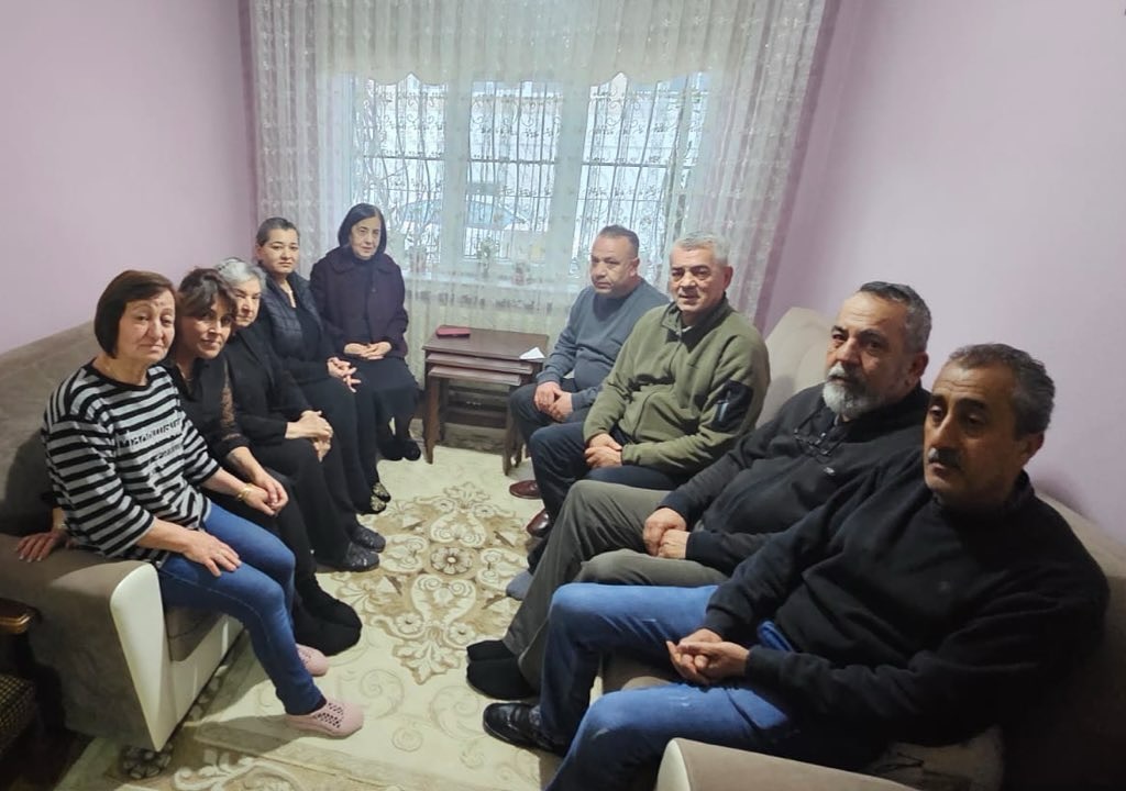 Yorgancı Süleyman Bakır için Taziye Ziyareti