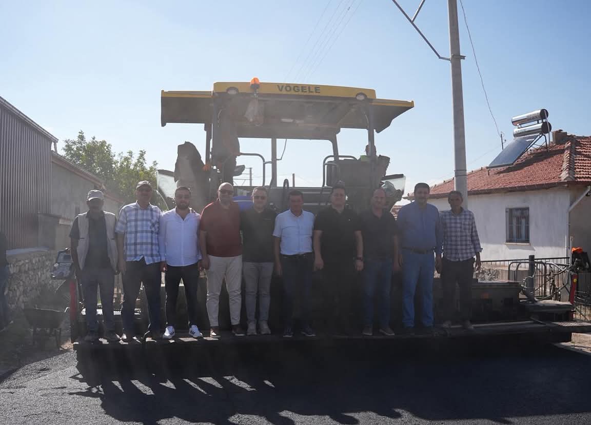 Karayokuş Köyü'nde Asfalt Çalışmaları Yerinde İncelendi