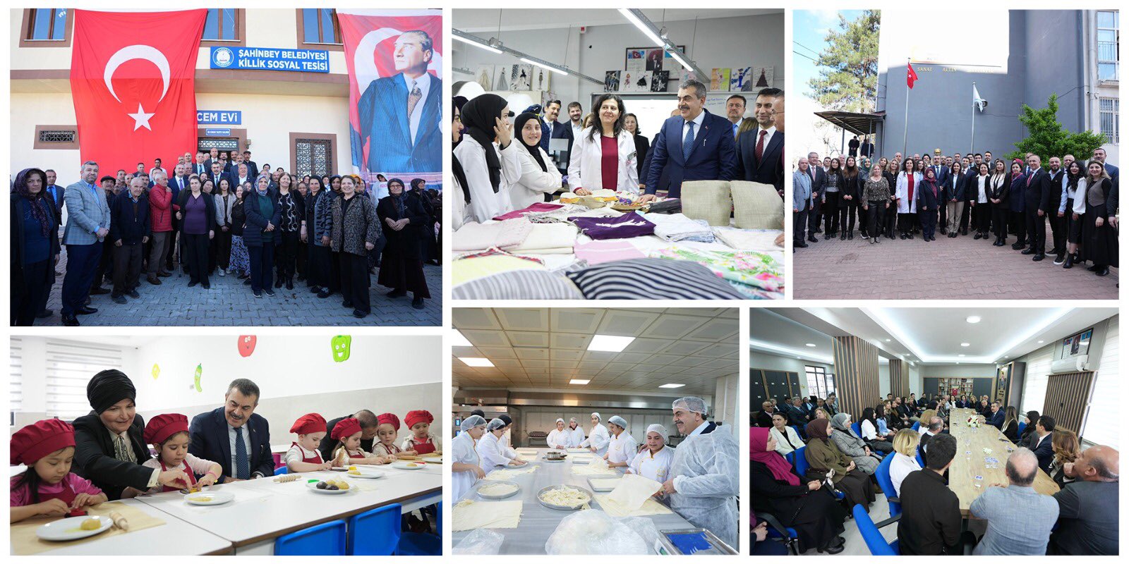 Bakan Tekin Gaziantep'te çeşitli etkinliklere katıldı