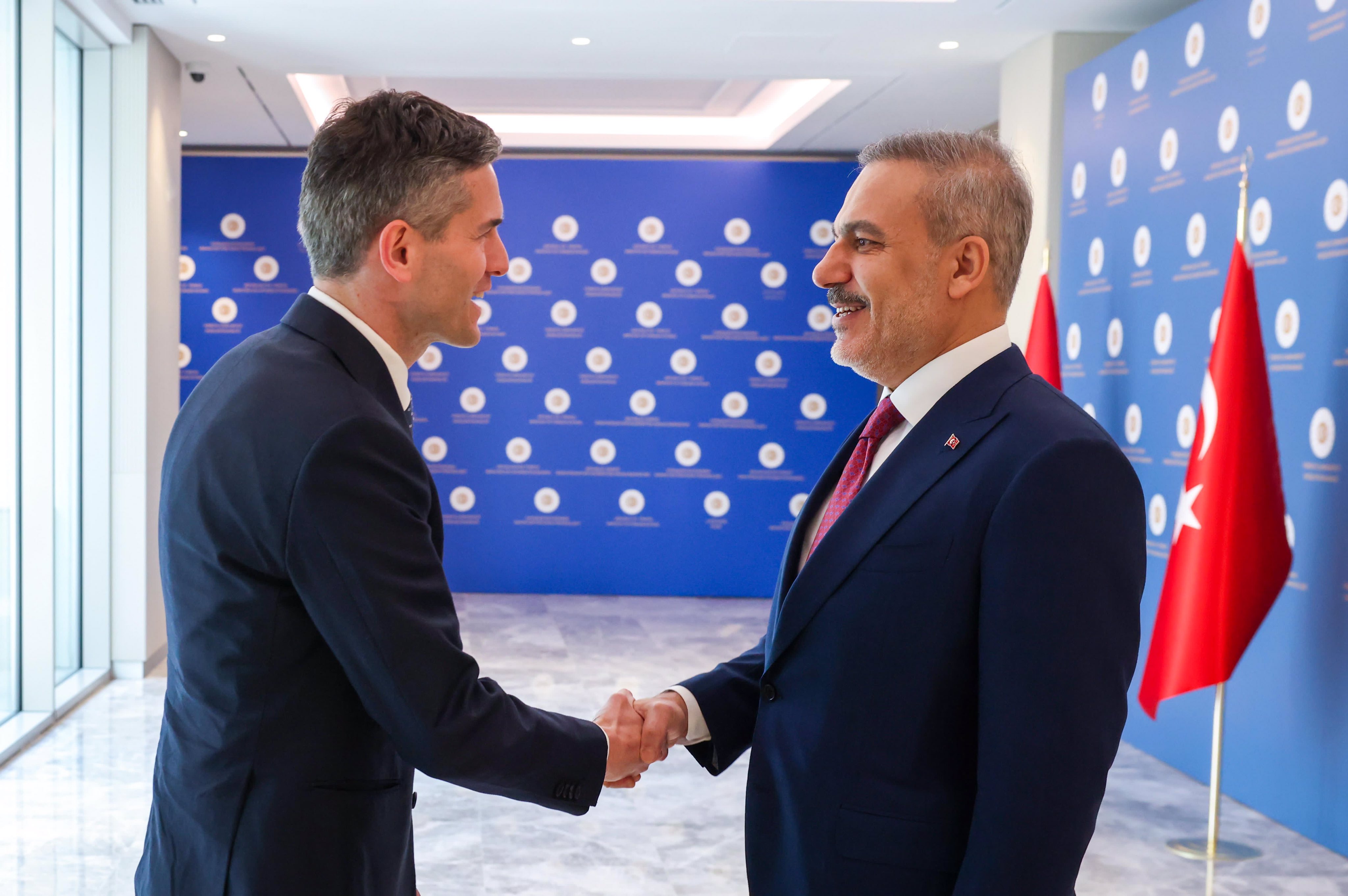 Hakan Fidan, Hollandalı Bakan ile Ankara'da buluştu