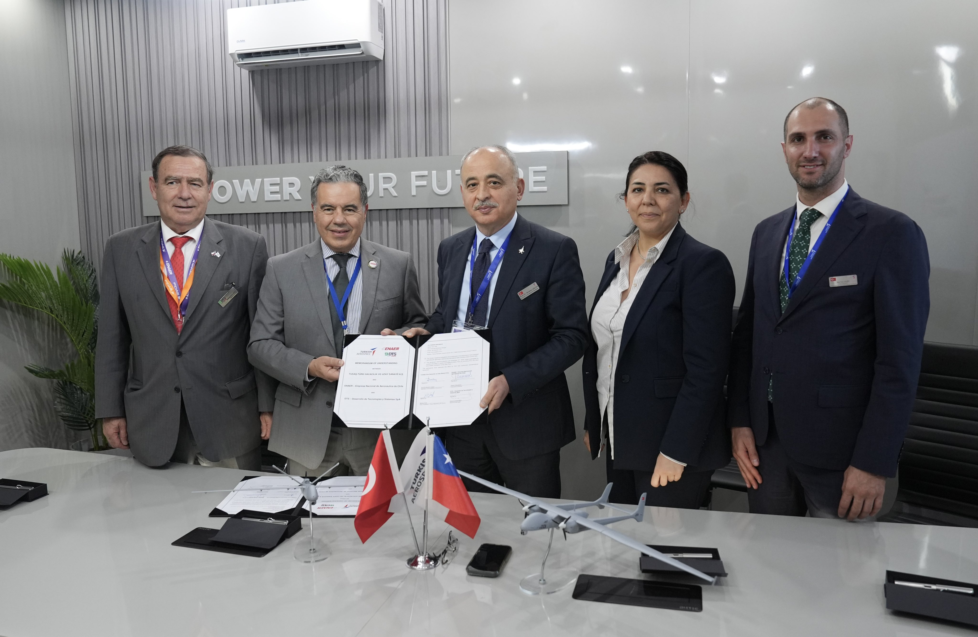 Şili ve Türkiye'den İnsansız Hava Araçları İş Birliği