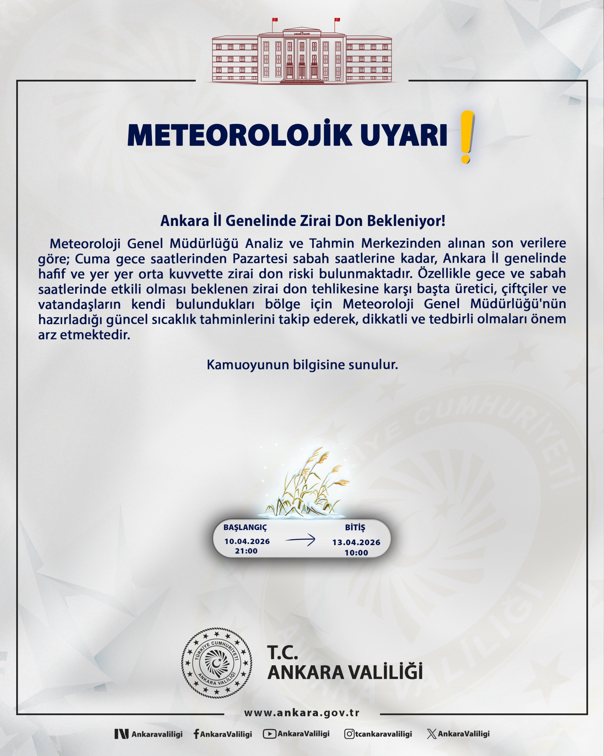 Ankara'da Don Olayı Bekleniyor