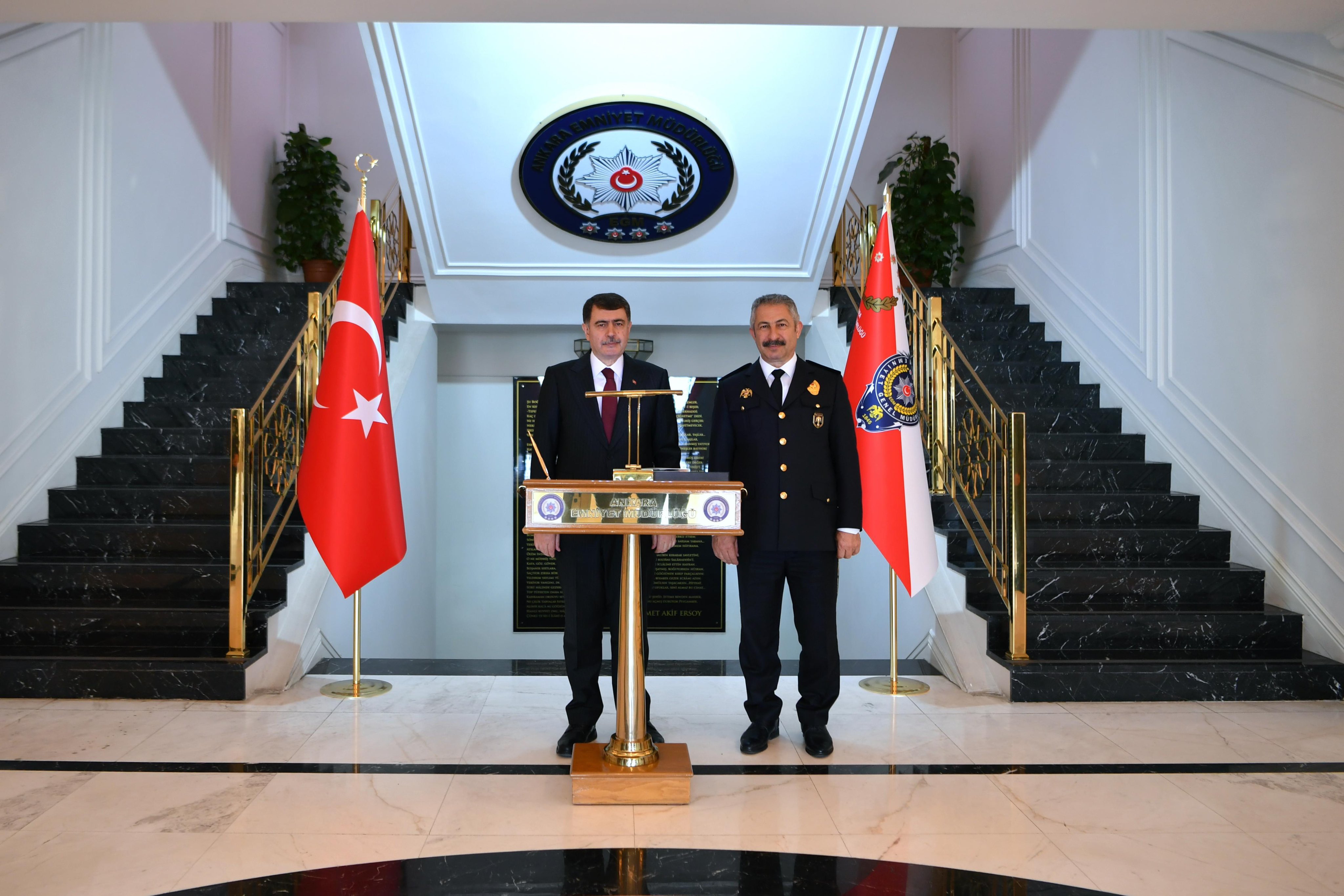 Vali Şahin, Türk Polis Teşkilatı'nın 181. Yılını Kutladı