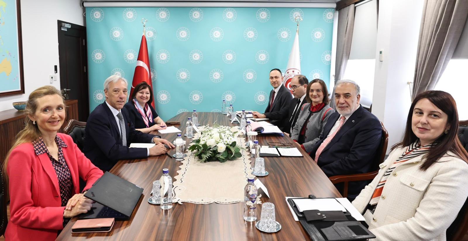 Musa Kulaklıkaya ve Joao Cravinho Görüşmesi Gerçekleşti