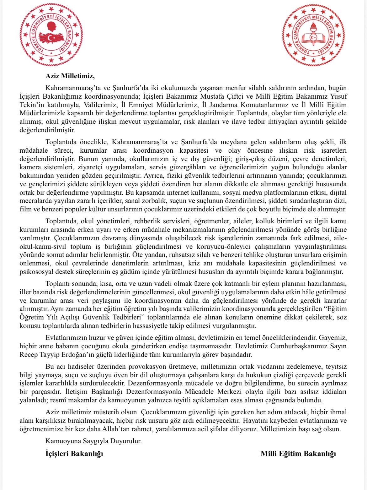 Basın açıklaması neden yapıldı?