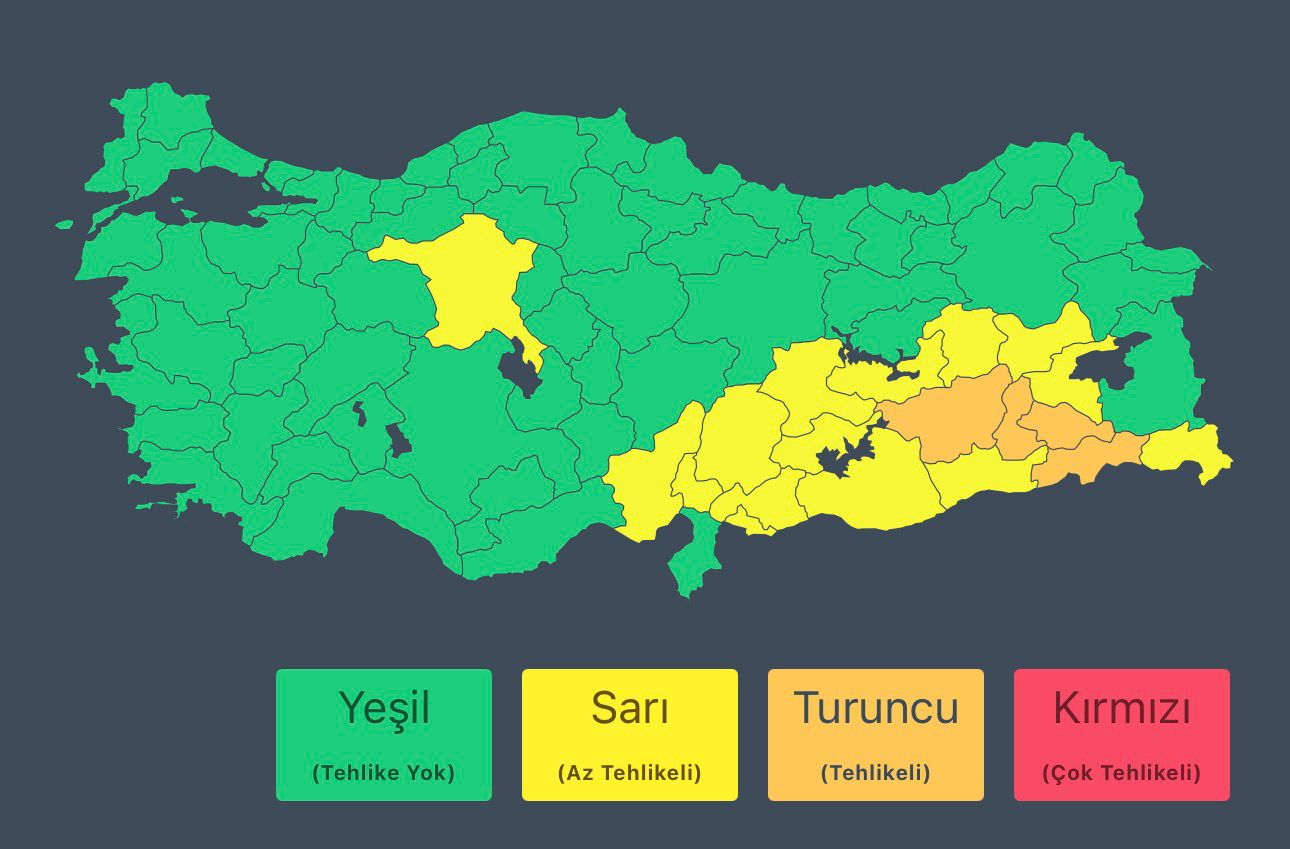 Şanlıurfa ve çevresinde yoğun yağış bekleniyor