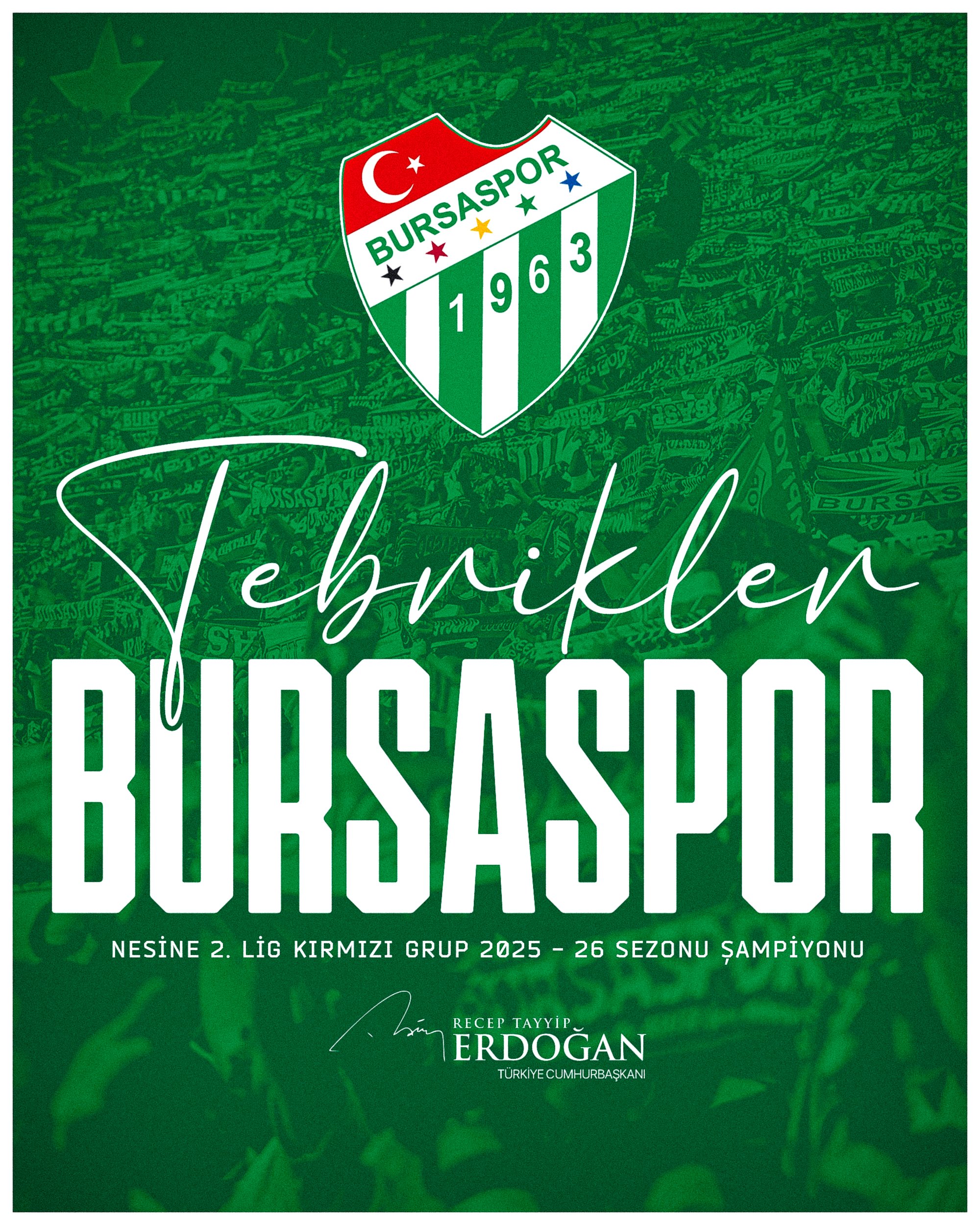 Bursaspor, TFF 1’inci Lig'e yükseldi