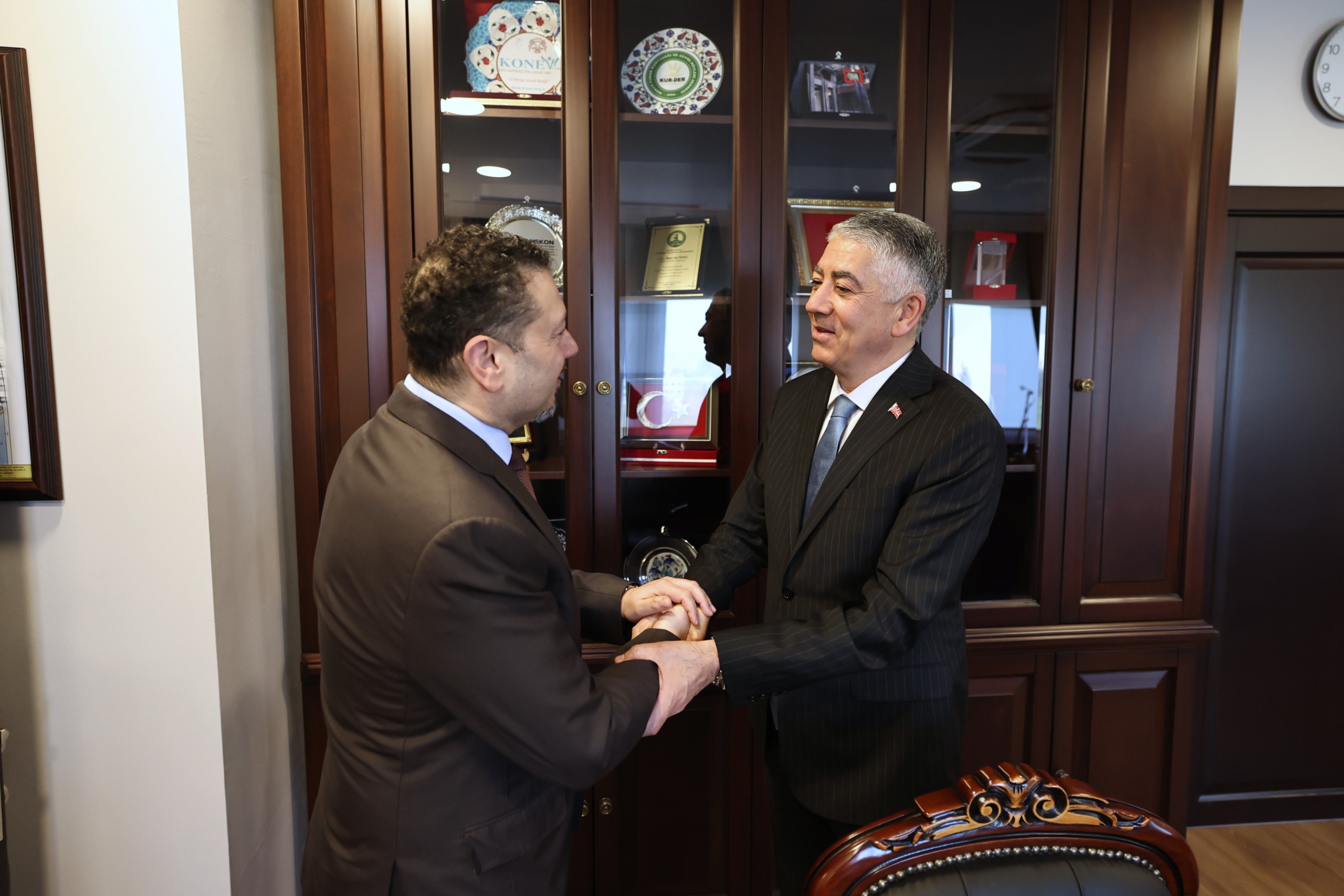 H. Ali Özel, Suudi Arabistan Büyükelçisi ile görüştü