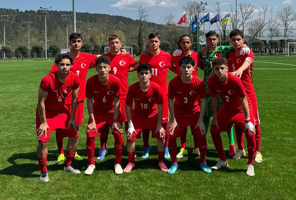 U15 Milli Takım, Ukrayna ile berabere kaldı
