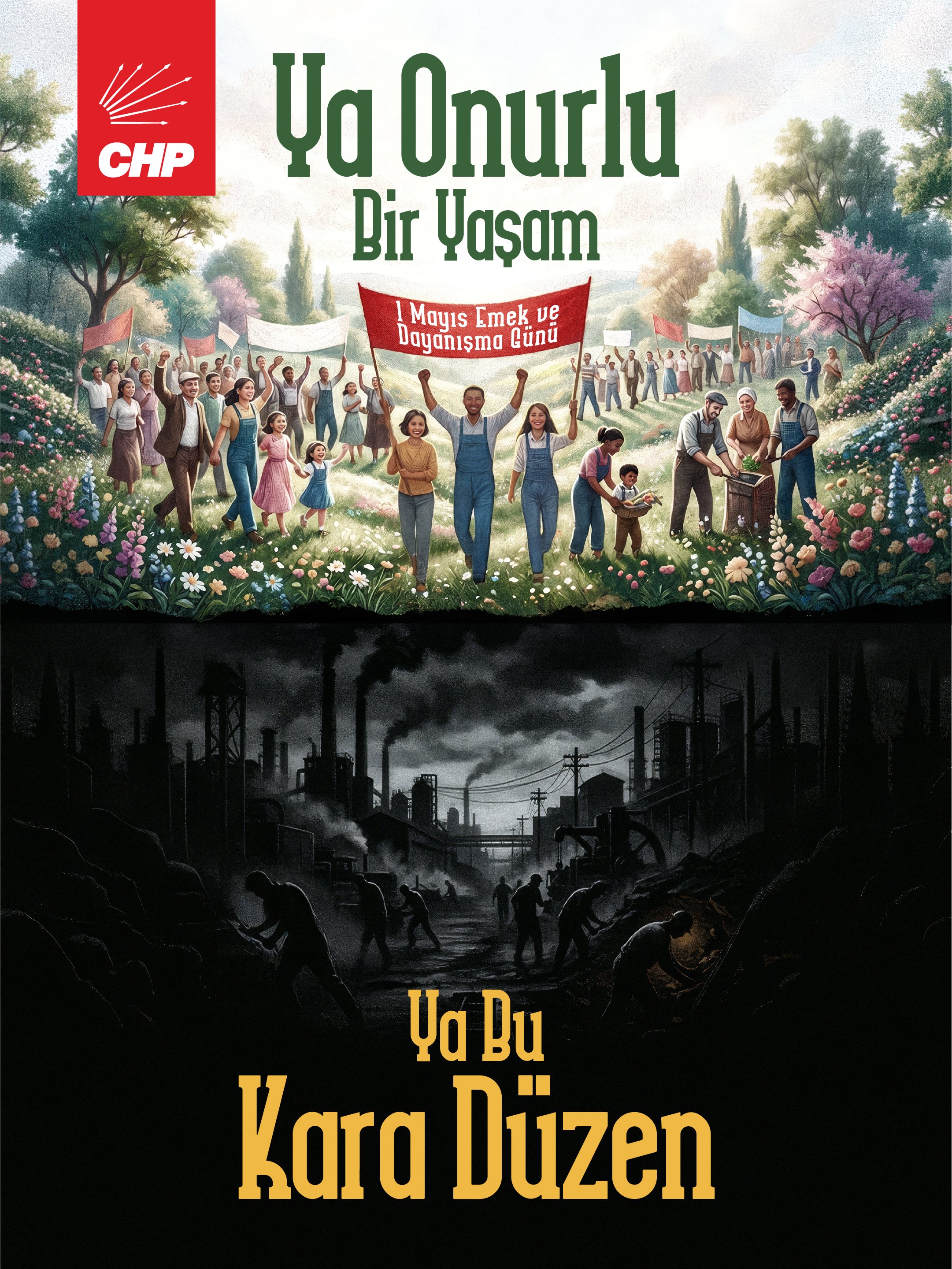 1 Mayıs'ta sistem eleştirisi gündeme geldi