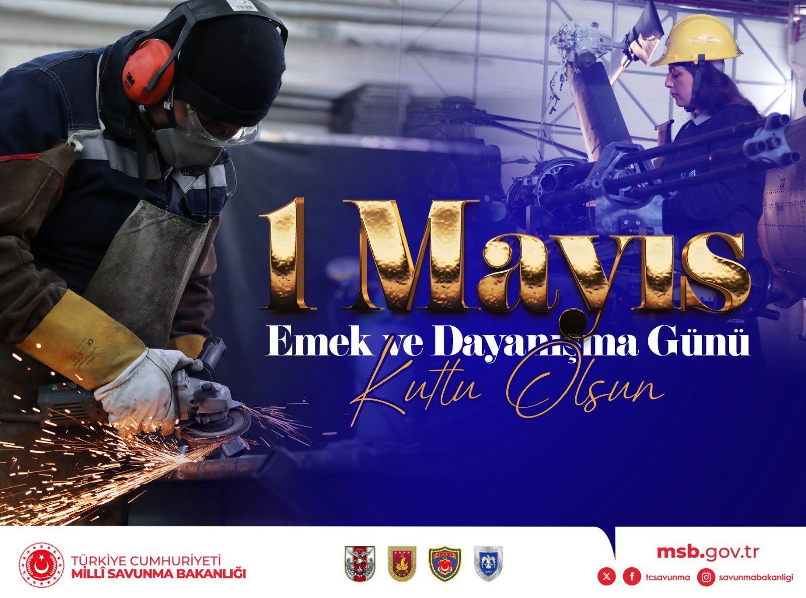 1 Mayıs Emek ve Dayanışma Günü Kutlandı