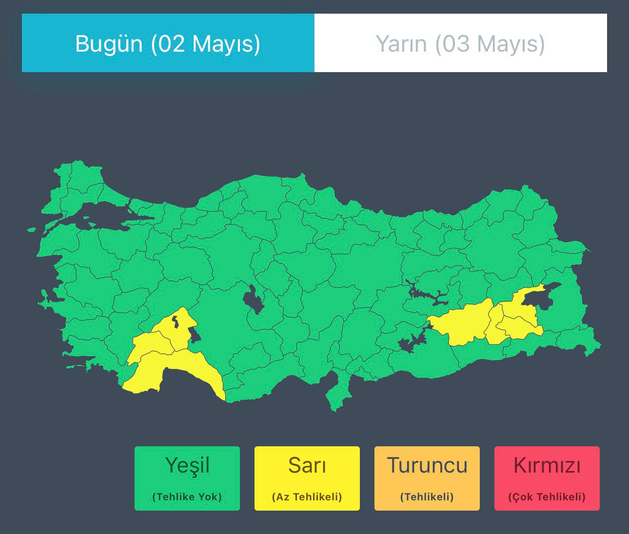 Meteorolojiden uyarı: Ağır yağış ve fırtına bekleniyor