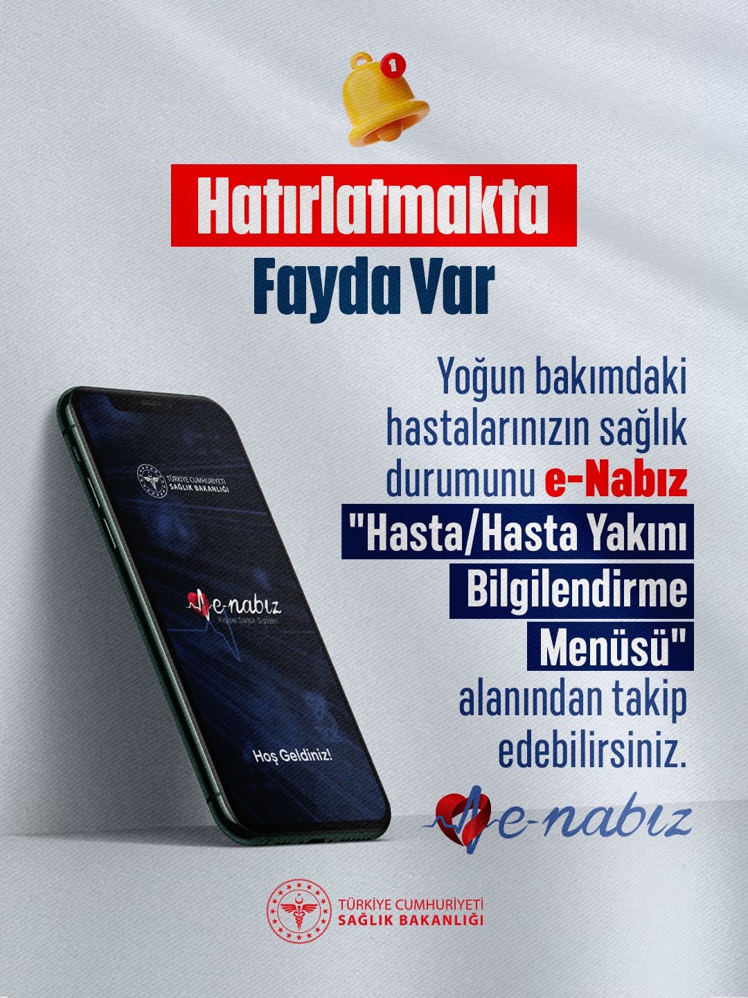 Yoğun bakım hastalarının durumu e-Nabız'dan takip edilebilir