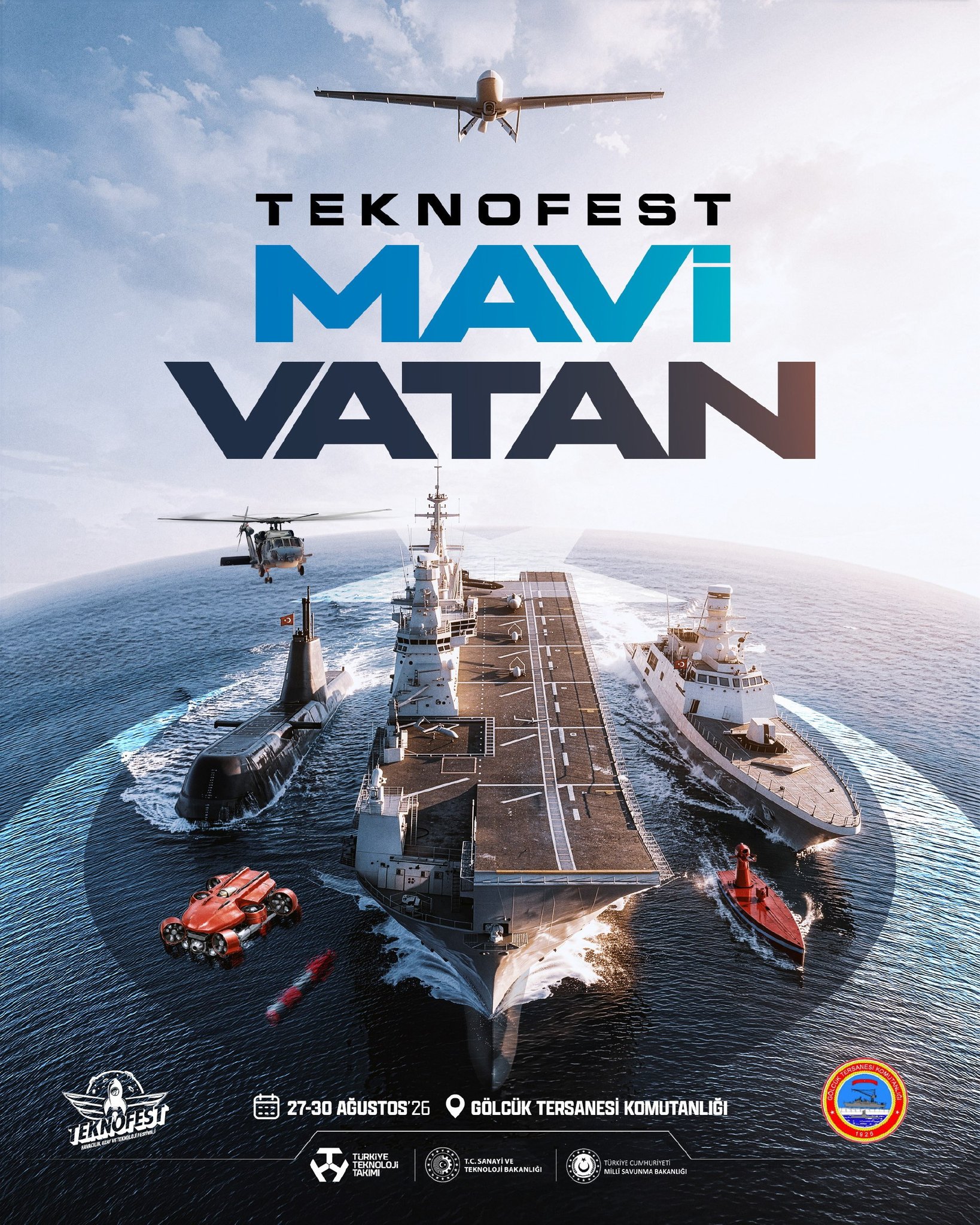 Teknofest Mavi Vatan'da buluşma planlandı