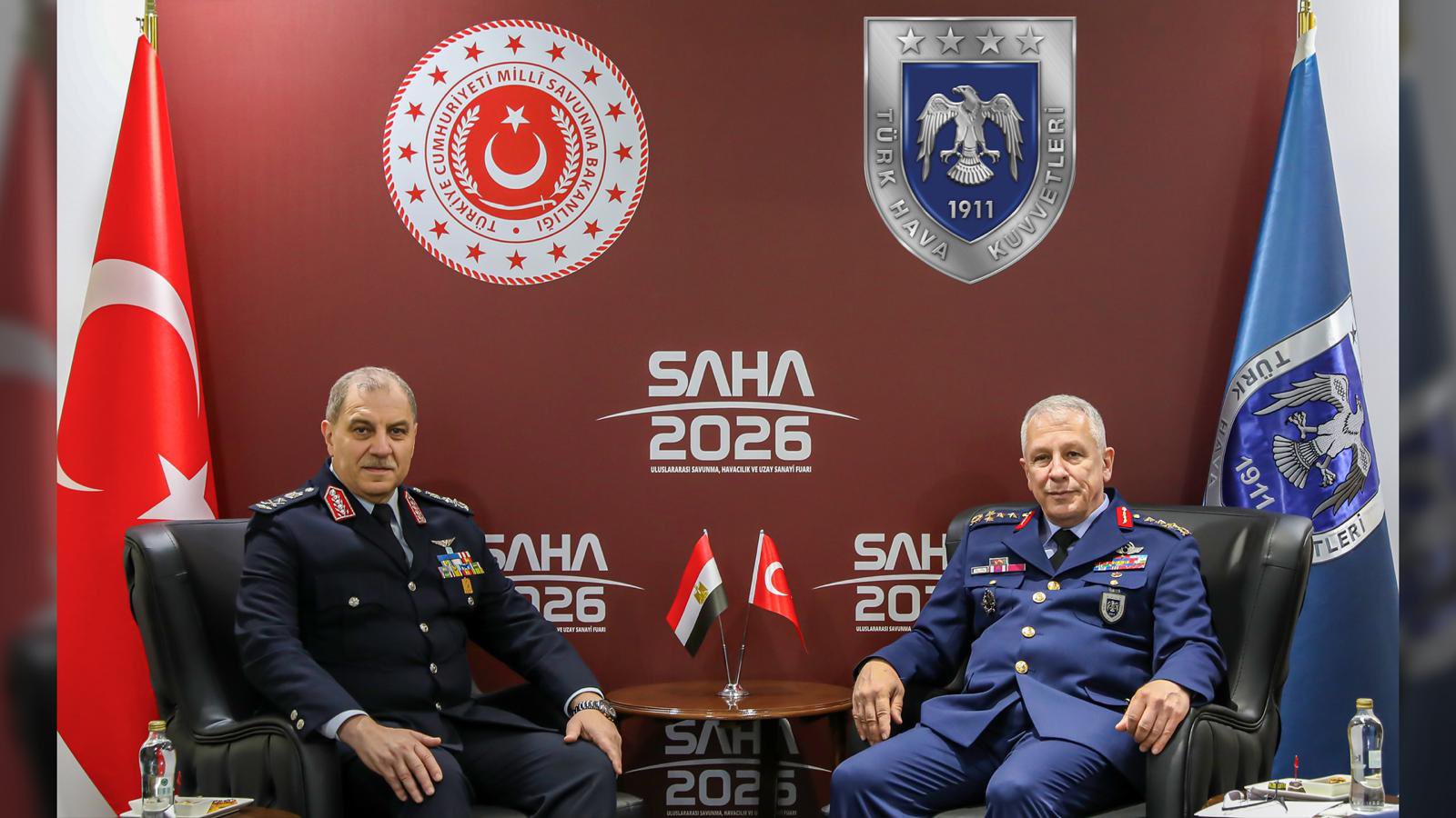 Hava Kuvvetleri Komutanı Kadıoğlu, Mısır'dan Misafir Ağırladı