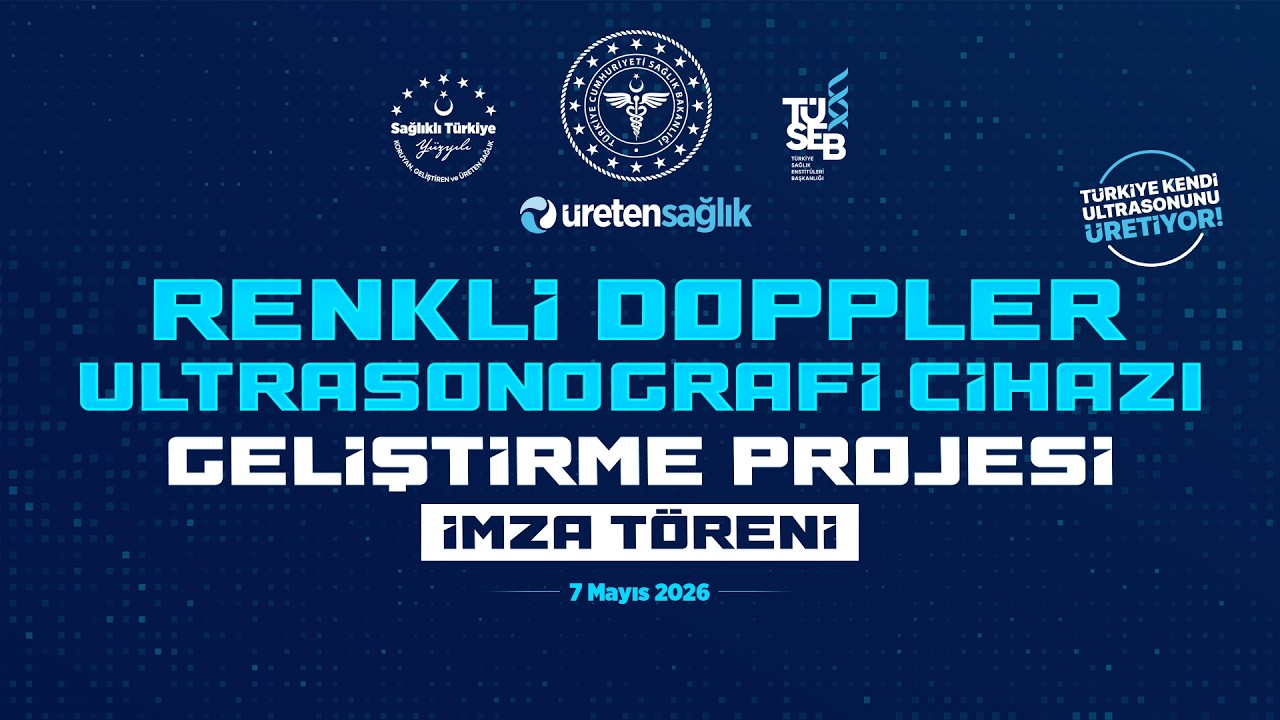 Sağlık Bakanı Ultrasonografi Projesi İmza Töreninde Konuştu
