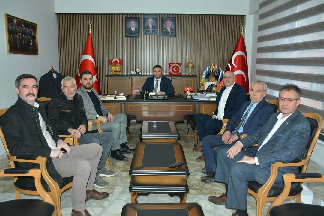 MHP Afyonkarahisar İl Başkanlığı'ndan İlçe Başkanlarına Ziyaret