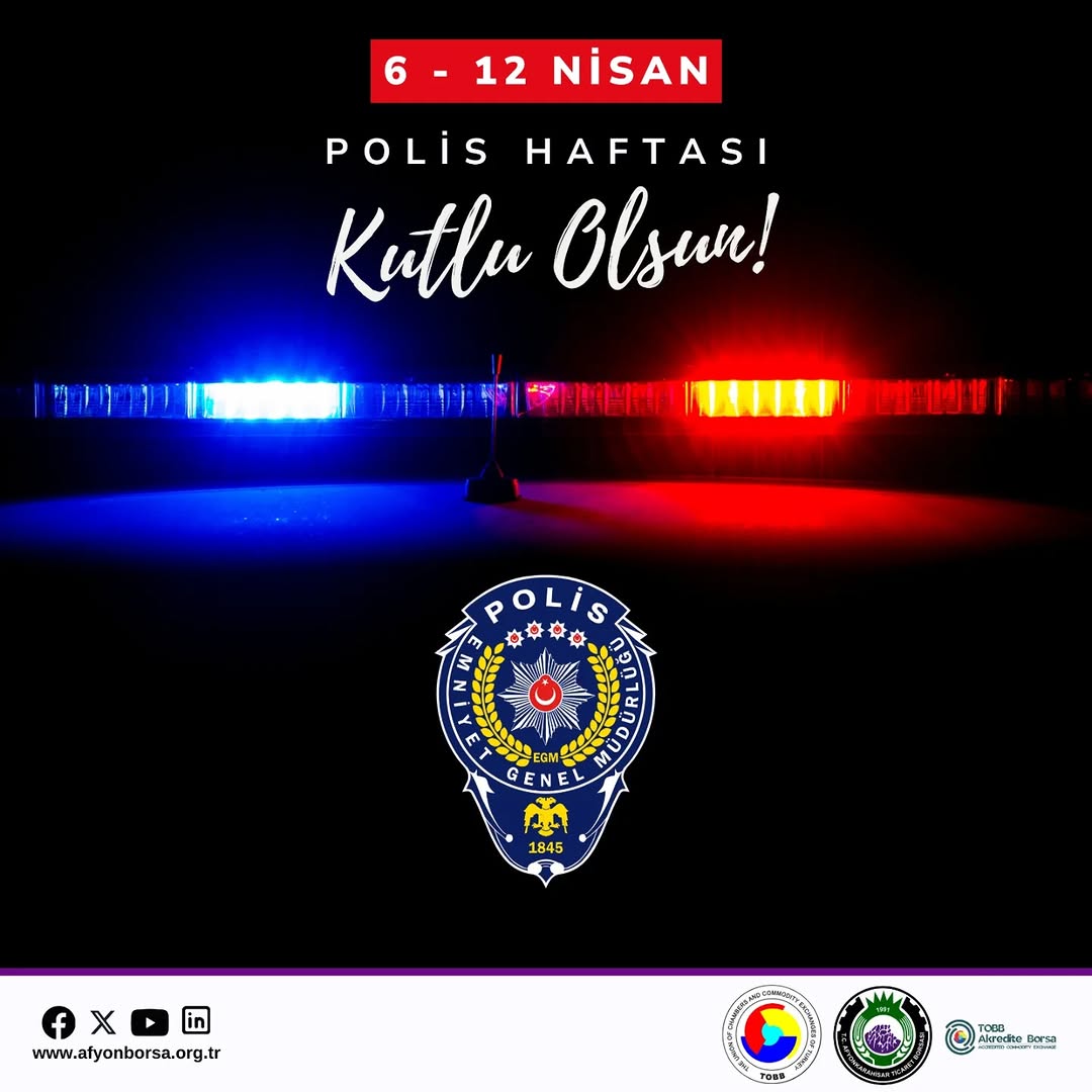 Emniyet Mensuplarına Polis Haftası Kutlaması