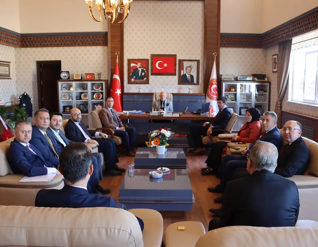 Vali Yardımcımız ve İl Özel İdare Genel Sekreterimiz İhsan Ayrancı, Genel Sekreter Yardımcılarımız ve Daire...