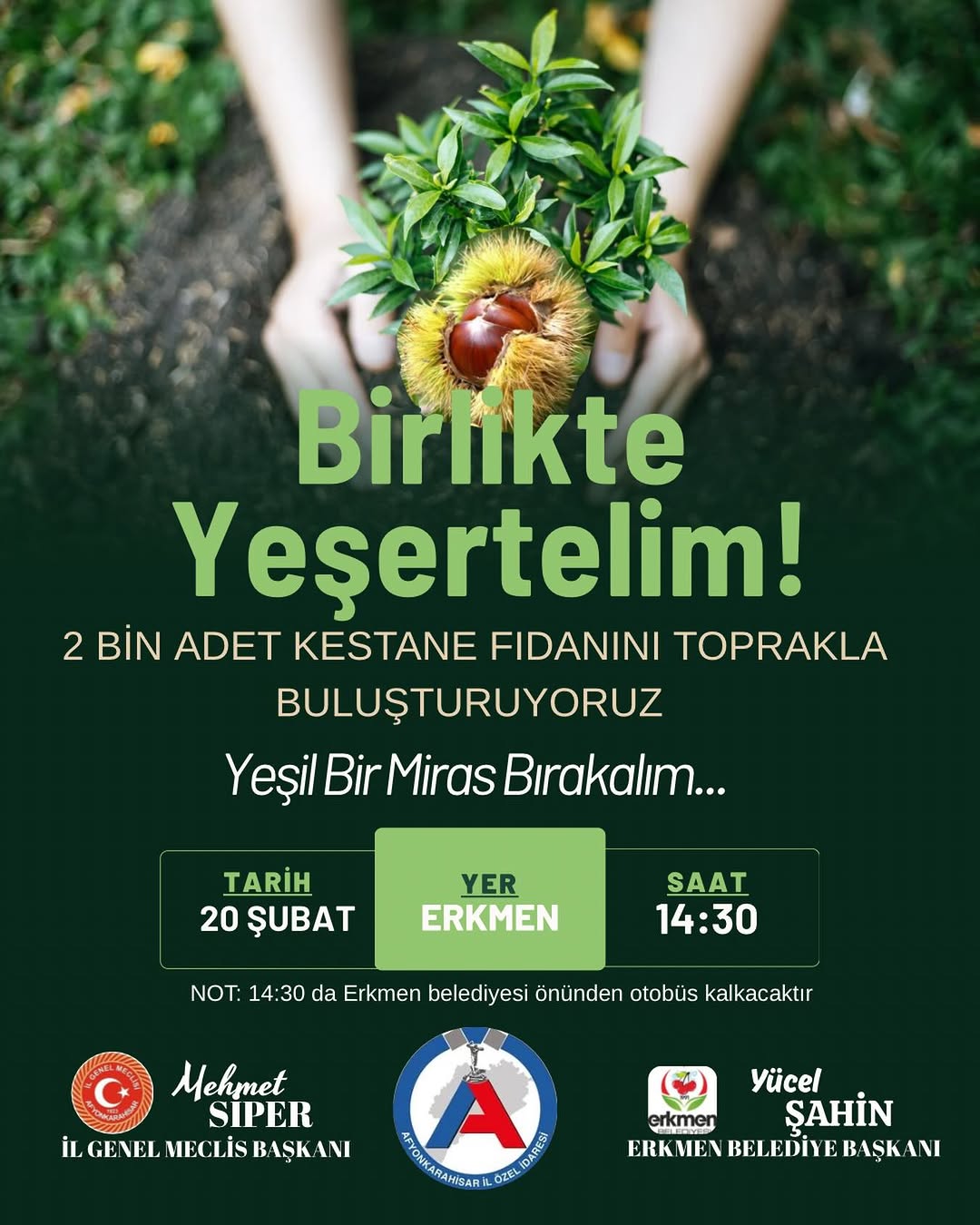 Afyonkarahisar İl Genel Meclisi'nden Çevre Dostu Davet!