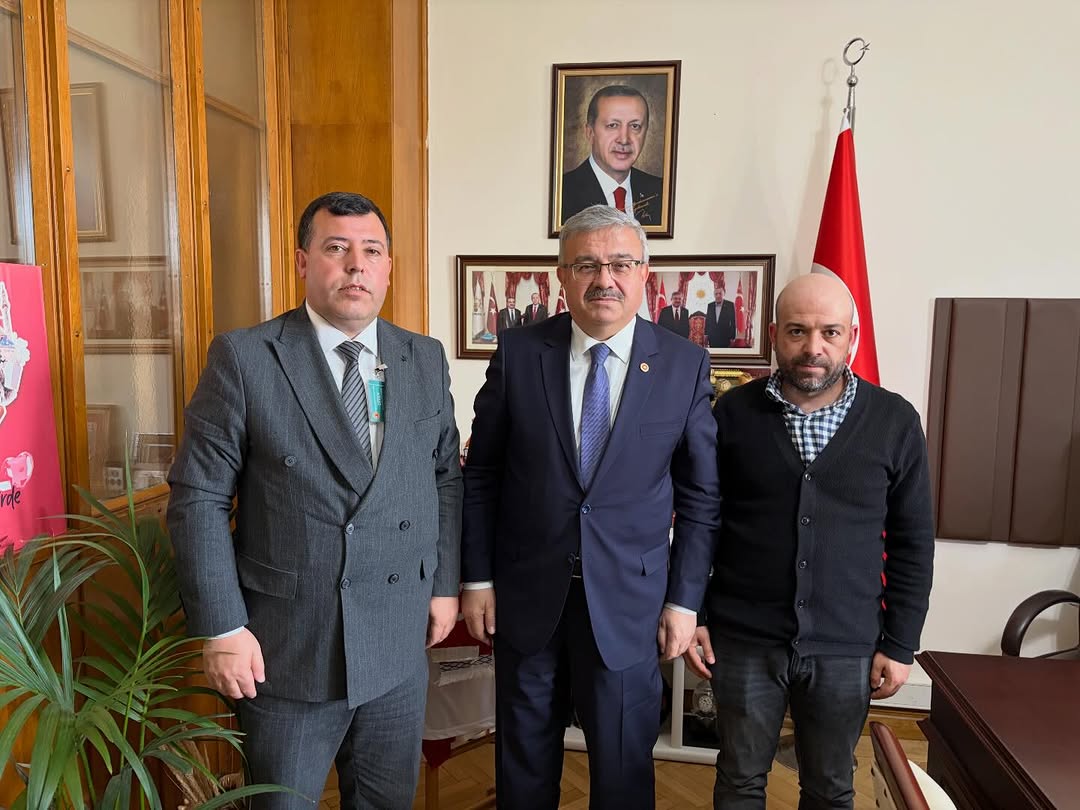 Ak Parti Milletvekili İbrahim Yurdunuseven, Yayla Belediye Başkanı Niyazi Akgedik'i TBMM'de Ağırladı