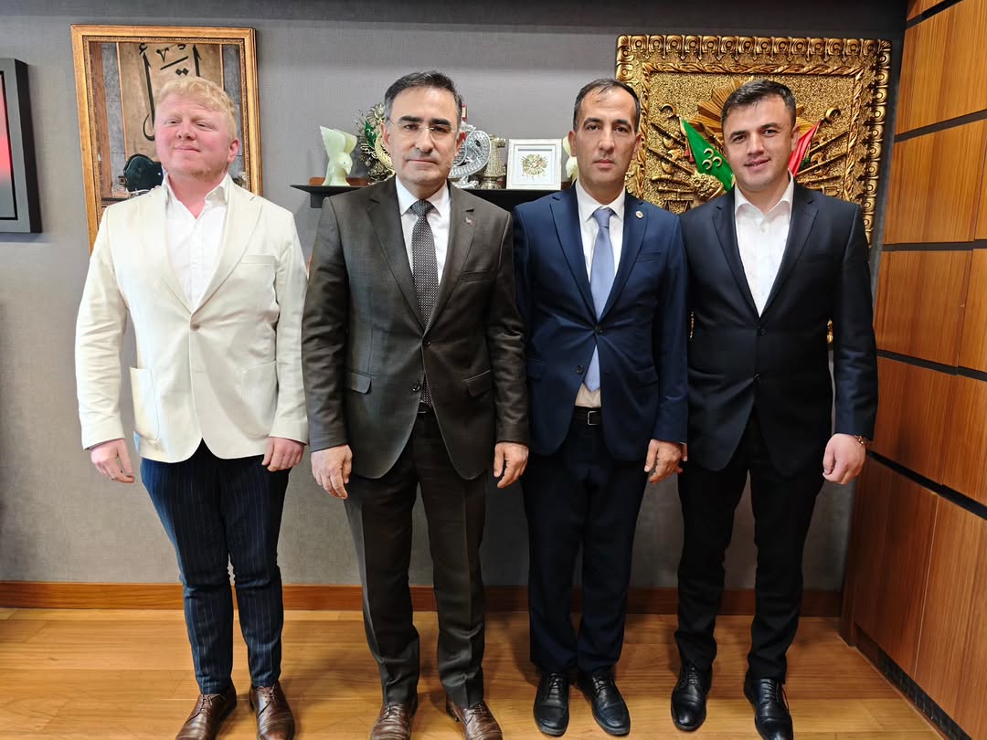 Ak Parti Milletvekili Hasan Arslan'dan Güney Belediye Başkanı Ali Baran'a Ziyaret