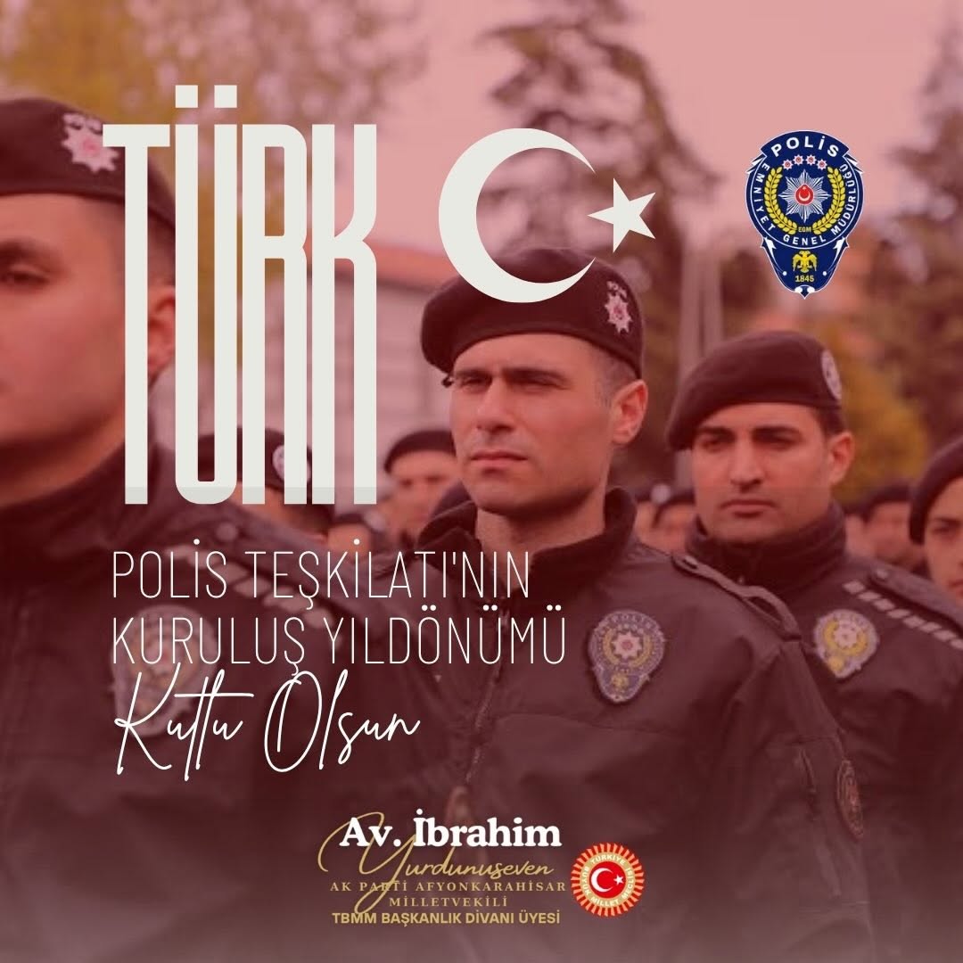 Türk Polis Teşkilatı'nın Kuruluş Yıl Dönümü Kutlandı