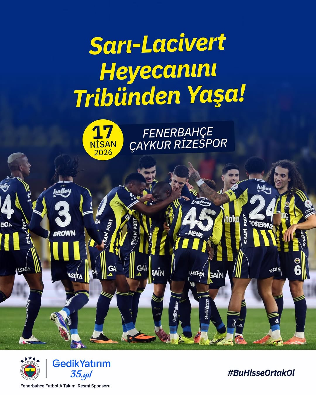 Gedik Yatırım ile Çaykur Rizespor Maçını Tribünden İzleme Fırsatı!