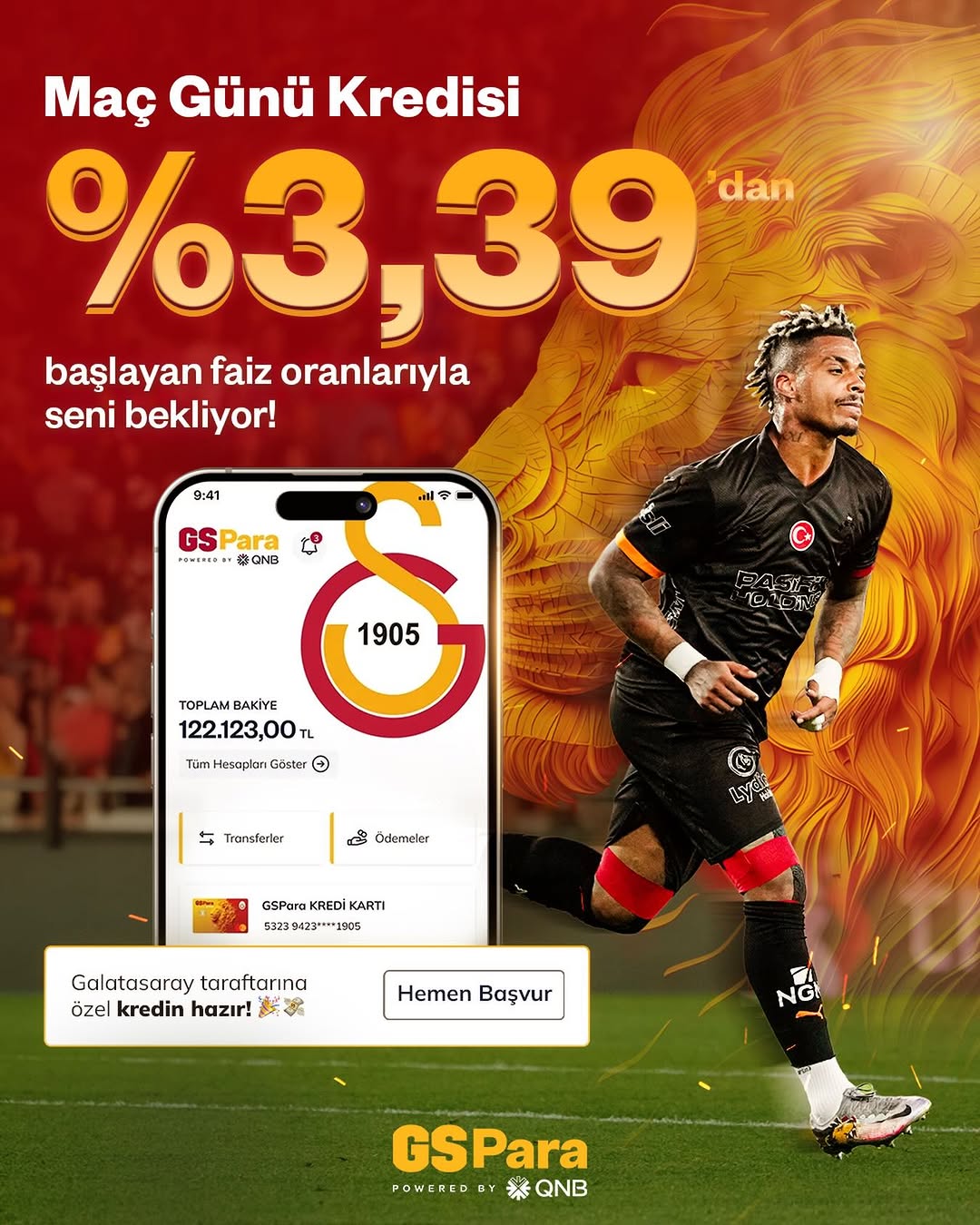 Galatasaraylılara Özel Maç Günü Fırsatı GSPara'da!