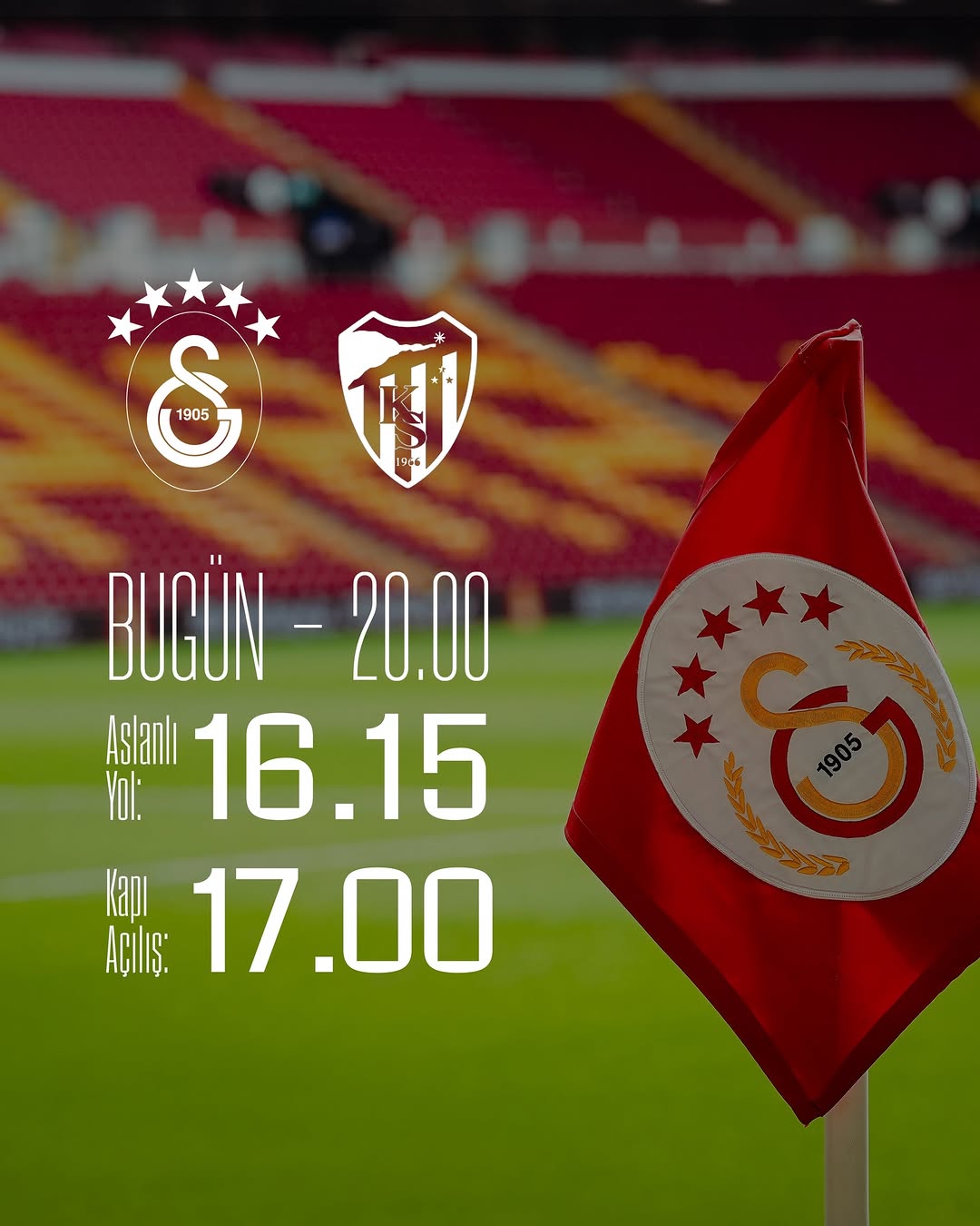 Galatasaray'ın Kocaelispor Maçı için Stadyum Bilgileri