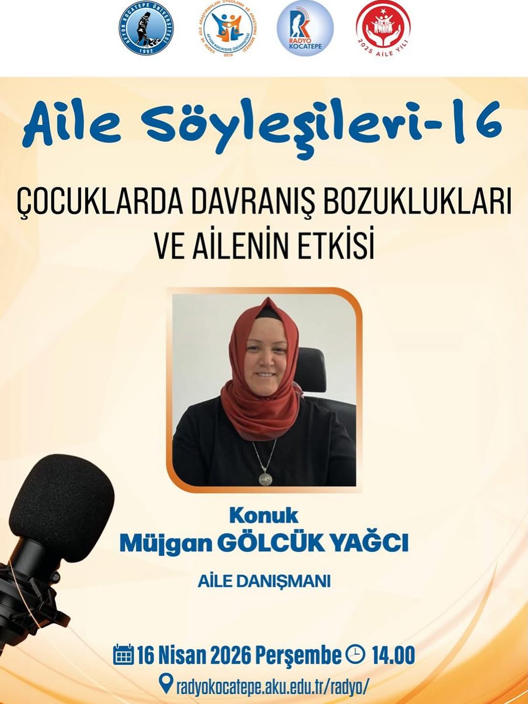 Üniversitemizde Bugün: Aile Söyleşileri-16 Hangi Konuyu Ele Alacak?