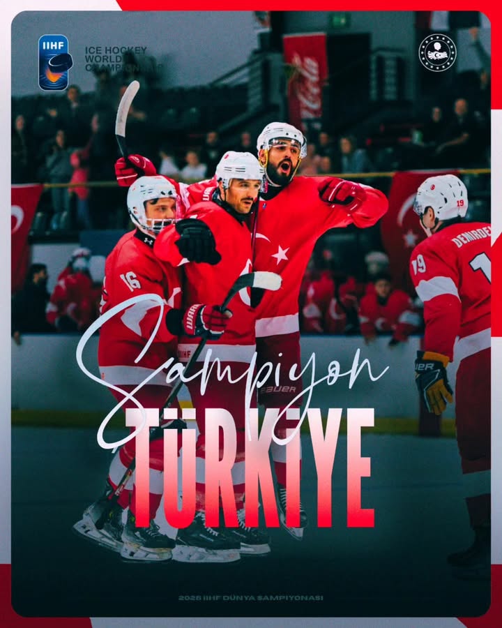 Buz Hokeyi Erkekler A Millî Takımımız 2026 IIHF Dünya Şampiyonası'nda Altın Madalya Kazandı