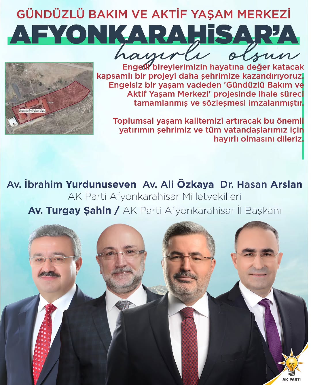Afyonkarahisar'a Engelsiz Yaşam Merkezi Müjdesi!