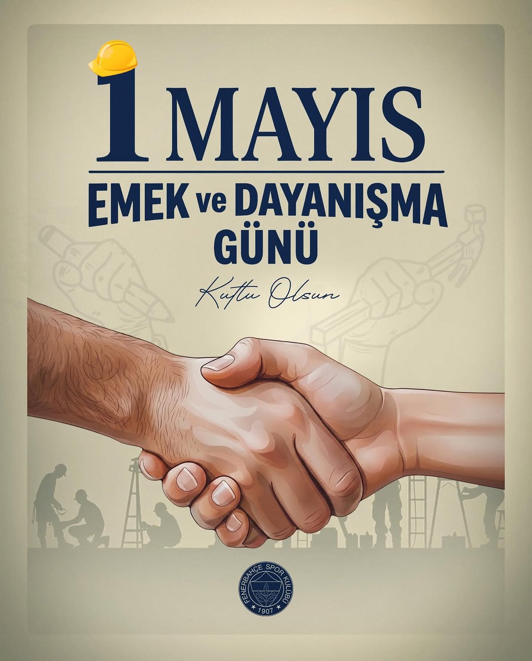 Fenerbahçe Spor Kulübü'nden 1 Mayıs Emek ve Dayanışma Günü Kutlaması