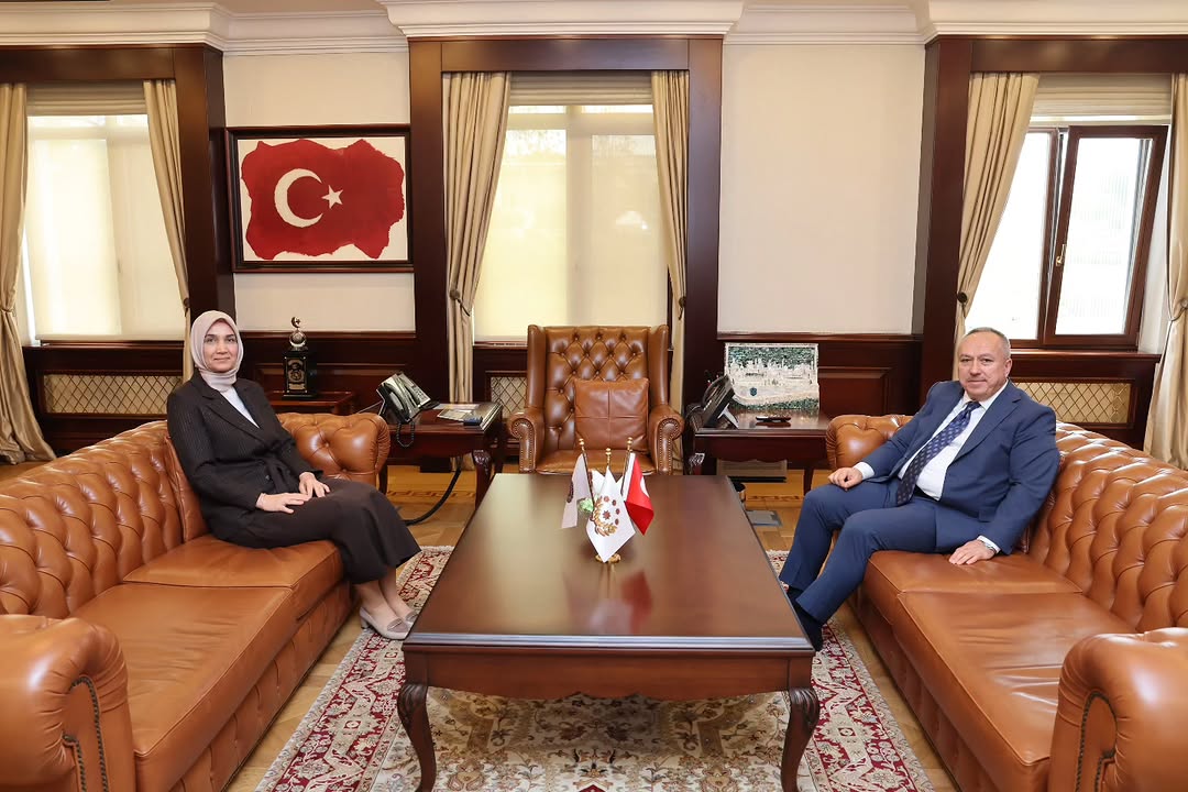 İçişleri Bakan Yardımcısı Doç. Dr. Kübra Güran Yiğitbaşı, Emniyet Genel Müdürü Ali Fidan'a Hayırlı Olsun Ziyaretinde Bulundu