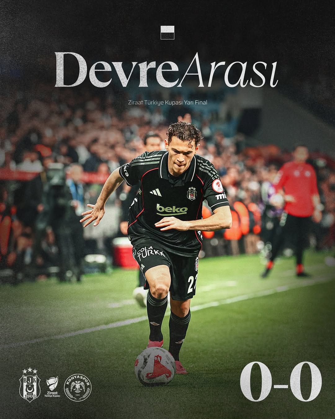 ⏸ İlk yarı bitti....