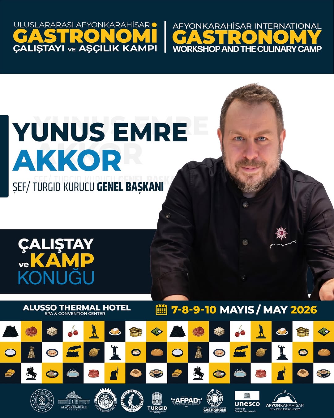 Uluslararası Afyonkarahisar Gastronomi Çalıştayı ve Aşçılık Kampı