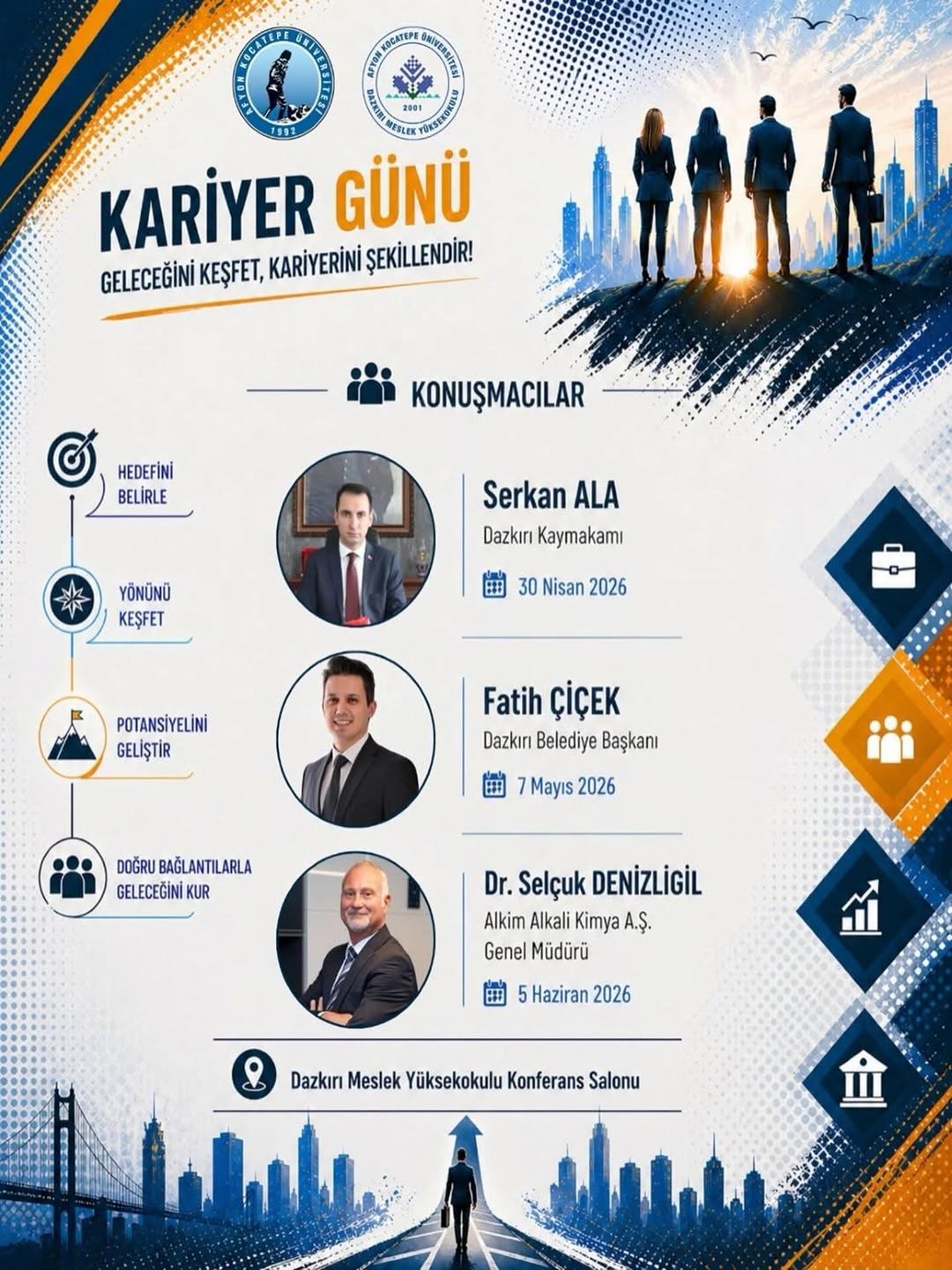 Afyon Kocatepe Üniversitesi Kariyer Günleri Etkinliği Düzenleniyor