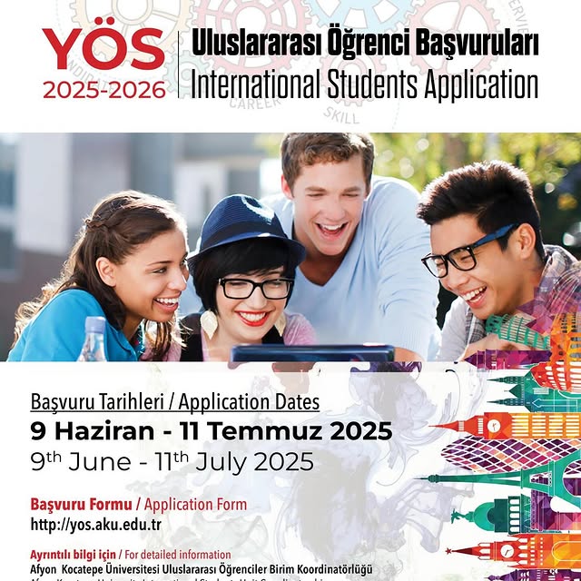 Afyon Kocatepe Üniversitesi 2025-2026 Uluslararası Öğrenci Başvuruları Başladı