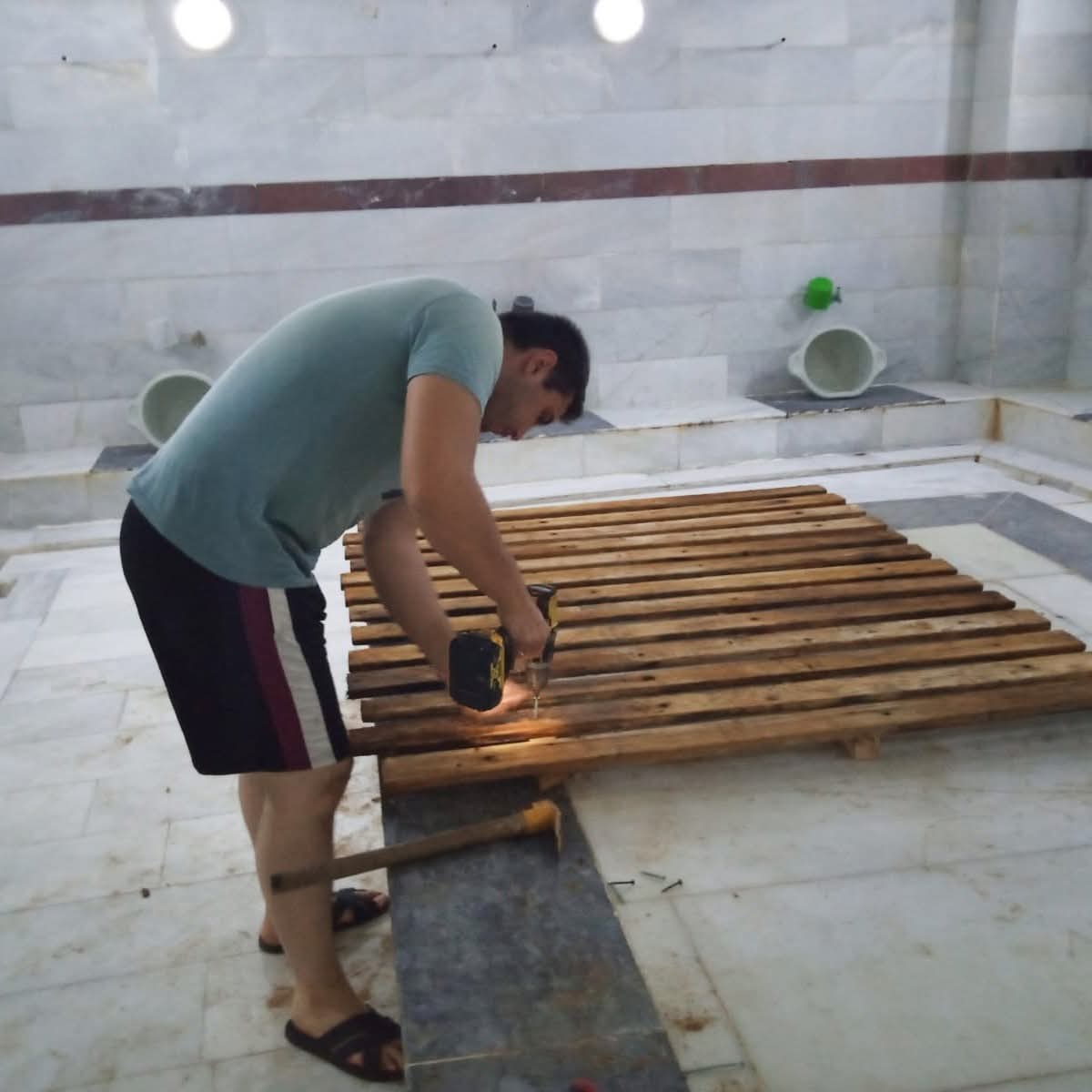 Sandıklı Şehir Hamamında Yenileme Çalışmaları Başladı