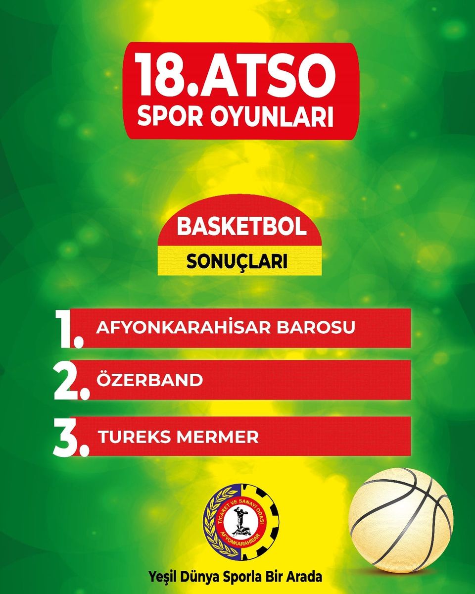 ATSO Spor Oyunları'nda Büyük Final: Afyonkarahisar Barosu Şampiyon!