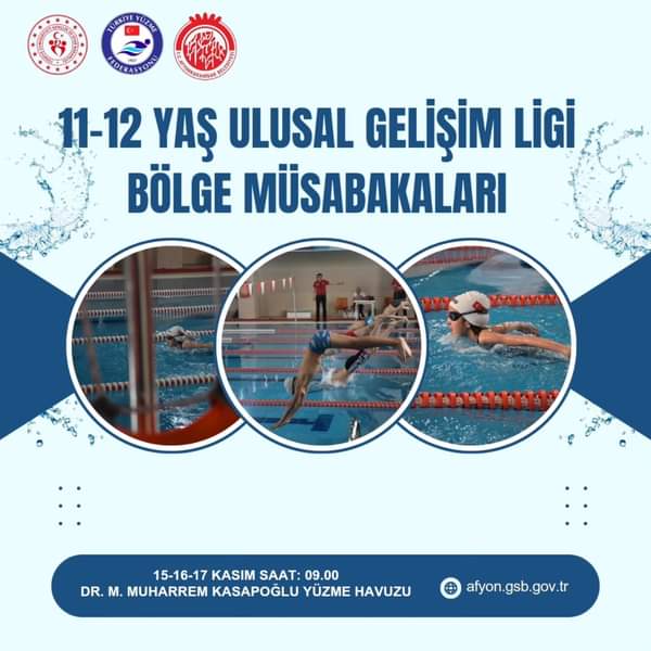 Afyonkarahisar'da Yüzme Müsabakası Heyecanı Başlıyor