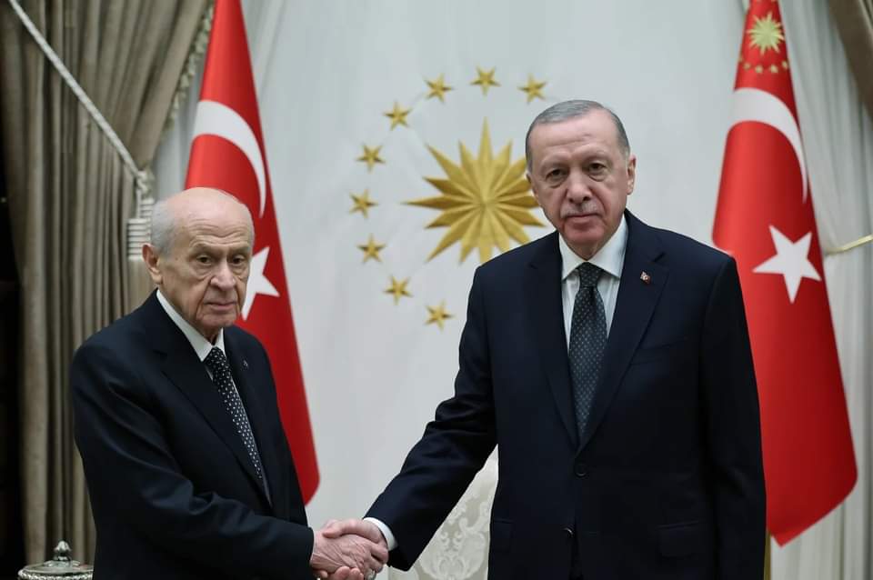 Önemli Zirve: Bahçeli ve Erdoğan Külliye'de Buluştu