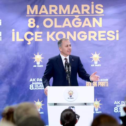 AK Parti Marmaris İlçe Kongresi Coşkuyla Gerçekleştirildi