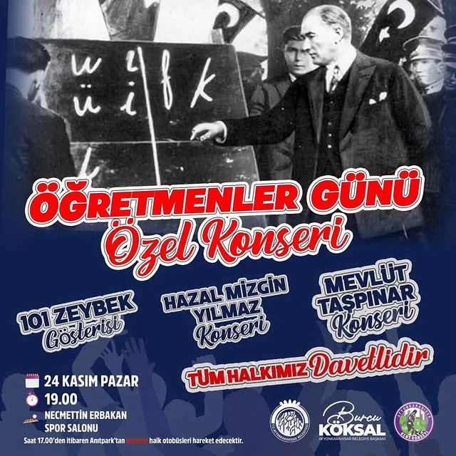 Öğretmenler Günü'ne Özel Muhteşem Konser