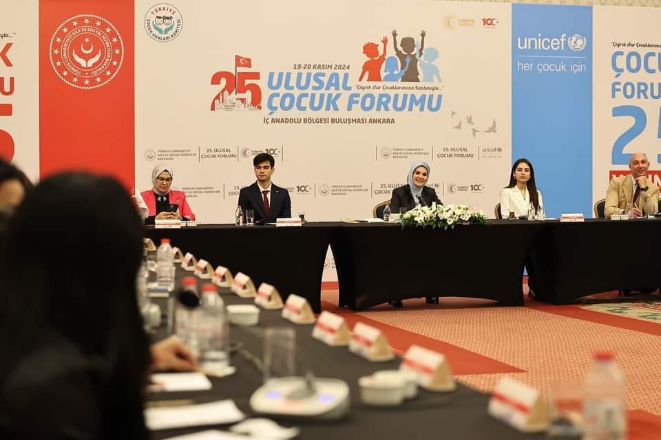 25. Ulusal Çocuk Forumu'nda Çocukların Hayalleri ve Fikirleri Paylaşıldı