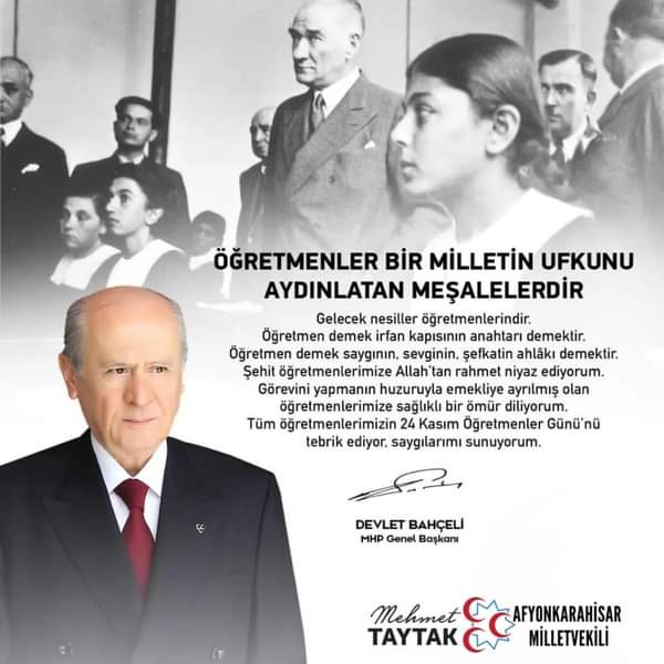 Öğretmenler Milletin Ufkunu Aydınlatıyor